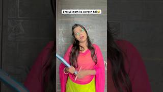 Who is shreya😂😂 viralshort students comedy teacher schoollife shortfeed [upl. by Anelle]