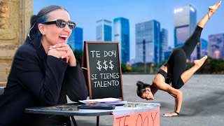 TE DOY DINERO SI TIENES TALENTO PARTE 2  Encontré talentos increíbles [upl. by Ardried]