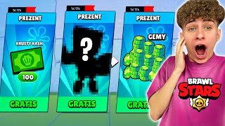 WSZYSTKIE 14 NOWYCH DARMOWYCH PREZENTÓW SPONGEBOBA w BRAWL STARS🤑 [upl. by Ailefo]