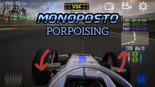 Monoposto 2022 0 DOWNFORCE  PORPOISING [upl. by Meit916]