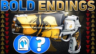 How Good is Bold Endings Stasis Heavy Burst Hand Cannon  Destiny 2 The Final Shape [upl. by Graybill753]