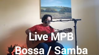 playlist MPB Bossa nova e samba voz e violão ao vivo  CACHÊ SOLIDÁRIO GORGETA PIX 81 99438 3783 [upl. by Calvina533]