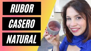 Como hacer RUBOR y BRONZER Casero con Betabel Cacao y Cúrcuma [upl. by Crista115]