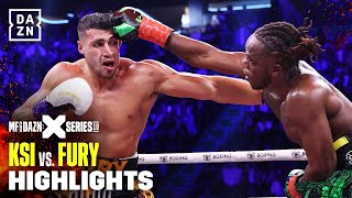 KSI vs Tommy Fury  Fight Highlights [upl. by Yeblehs]