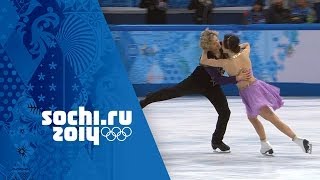 Meryl Davis amp Charlie White Full Free Dance Performance Wins Gold  Sochi 2014 Winter Olympics [upl. by Anaynek]