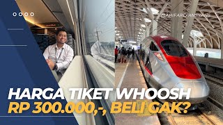 Cara Beli Tiket Kereta Cepat Whoosh [upl. by Gluck515]