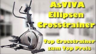 AsVIVA Ellipsen Crosstrainer  Top Elipsentrainer zum Top Preis [upl. by Eri]