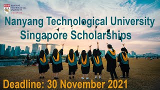 How to apply for Nanyang Technological University  NTU Singapore  Fully Funded [upl. by Ilahtan279]