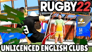 RUGBY 22 Full Team Roster Full Menu Breakdown  Gameplay and Commentary  All Teams Revealed [upl. by Annaira226]