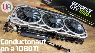 Liquid Metal on a 1080Ti  EVGA FTW3 Gets Cooler [upl. by Aelyak22]