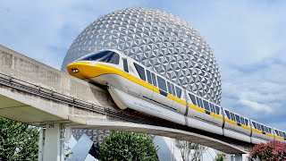 EPCOT Monorail 2024 Complete Ride POV Experience in 4K  Walt Disney World Orlando Florida July 2024 [upl. by Atinal]