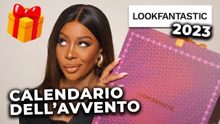 CALENDARIO DELLAVVENTO LOOKFANTASTIC 2023 🎁 Dark Skin Approved [upl. by Nyledaj]