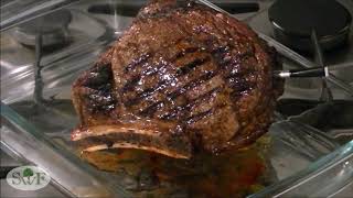 Cowboy steak  Cote de Boeuf  how to cook [upl. by Leifer]