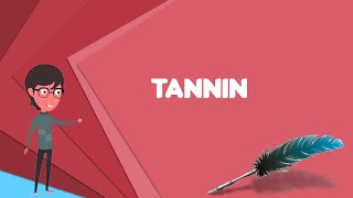 What is Tannin Explain Tannin Define Tannin Meaning of Tannin [upl. by Assilram]