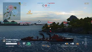 First Drive MUAVENET World of Warships Legends ALFKENOBI [upl. by Unity]