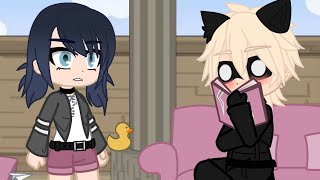 Chat noir found marinette’s diary  au  mlb gacha [upl. by Turino]