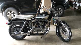 harley sportster Ironhead xlch sound [upl. by Howlyn535]