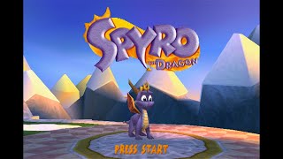 Spyro the Dragon  Complete 120 Walkthrough  All Dragons All Gems All Eggs Longplay [upl. by Hurff]