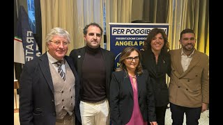 A Poggibonsi parte la campagna elettorale di Angela Picardi con il centrodestra [upl. by Anal]