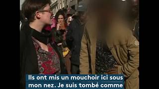 Nantes  le témoignage du migrant tabassé [upl. by Denby]