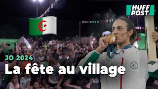 Le village natal d’Imane Khelif a célébré sa médaille d’or comme il se devait [upl. by Annawt490]