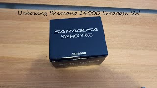 Unboxing Shimano Saragosa SW 14000 XG [upl. by Scevor]