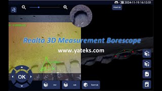 Introducing Yateks latest innovation Realta 3D measurement borescope [upl. by Averil]
