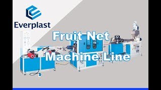 Fruit Net Making Machine Line [upl. by Annaej559]