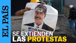 VENEZUELA  Las protestas en Venezuela tras la reelección de Maduro  EL PAÍS [upl. by Ainel]