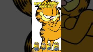 HAPPY BIRTHDAY GARFIELD [upl. by Yrhcaz835]