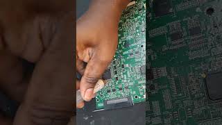 Removing Microchip and SMD IC Yamaha PCB [upl. by Ettennad]