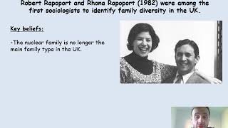 TOPIC 3 THE SOCIOLOGY OF FAMILIES  Rapoport amp Rapoport Family Diversity 12 [upl. by Conover]