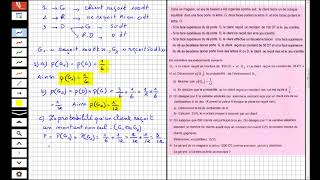 Correction Exercice Probabilité Bac Science 2018 Session principale [upl. by Eilrebmik]