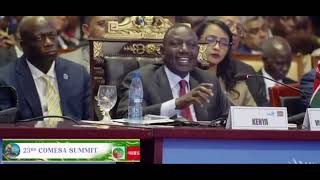 PLEASE SUPPORT RAILAS AUC BID Ruto Delivers Powerful Remarks at the 23RD COMESA Summit 2024 [upl. by Burgener]