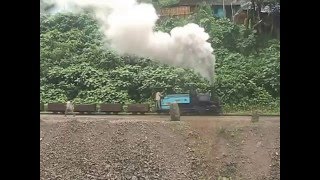 Steam of Tipong Coal Mines Railway IndiaApr2008 7 インド ティポン炭鉱鉄道の蒸気機関車（2008年4月） 7 [upl. by Burn965]