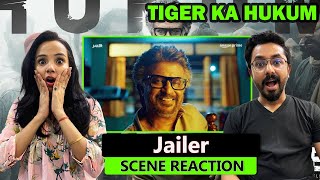 Jailer MASS Interval Scene REACTION  Superstar RAJINIKANTH 🌟 [upl. by Dlanod]