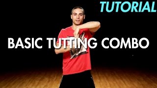 How to do a Basic Tutting Combo Dance Moves Tutorial  Mihran Kirakosian [upl. by Now]