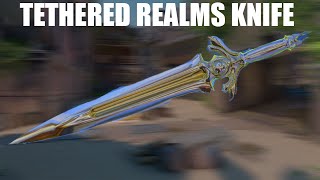 VALORANT TETHERED REALMS PROSPERITY KNIFE  GAMEPLAY  NEW KNIFE [upl. by Stauffer882]