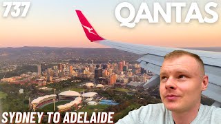 Flying Back Home to Adelaide With Qantas Sydney to Adelaide [upl. by Niamjneb63]