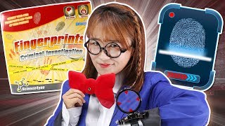 名偵探柯南指紋採集實驗！和summer一起來侦探推理吧！ 小伶玩具  Xiaoling toys [upl. by Rogers]