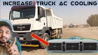 Fixing Truck AC with After Market Air Conditioner Install  under Dash Unit 24v [upl. by Arraes]