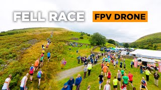 Muker Show Fell Race 2024  Filmed With FPV Drone [upl. by Elyag]