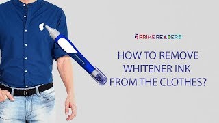 How to remove whitener ink from the clothes [upl. by Stauffer]