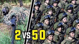 2 Pro Snipers vs 50 Noobs WHO WINS [upl. by Malissa]