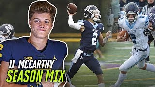 Michigan Commit JJ McCarthy Has An INSANE ARM Top QB’s OFFICIAL Junior Year Highlights 🔥 [upl. by Nehtiek]