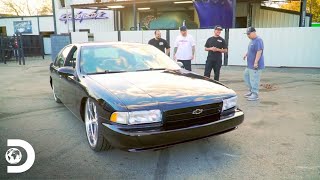 Una asombrosa restauración de un Chevrolet Caprice de 1996  Texas Metal  Discovery Latinoamérica [upl. by Yelich]