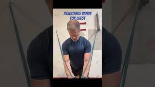 Chest Workout  resistance bands  great focus and stretch [upl. by Asyram]