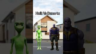 Hulk Vs Demo tu Casita 😱shorts viralshort new [upl. by Adrell]