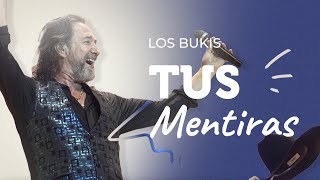 Los Bukis  Tus mentiras  Lyric Video [upl. by Maitilde298]