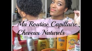 MA ROUTINE CAPILLAIRE CHEVEUX CREPUS NATURELS [upl. by Cardon]